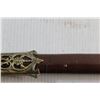 Image 7 : Vintage Sword with Sheath - As Is, Some Damage to Sheath