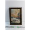 Image 1 : H.M Quarrie Framed Painting 14'' x 10''