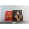 Image 1 : (2) Cook Books - Campbell Cooking with Soup Book and Shape Your Self by Martina Navratilova Book