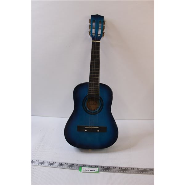 Blue Toy Guitar - As Is