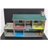 Image 5 : Vintage Tin Doll House with Toy Furniture