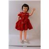 Image 1 : Doll with Red Lace Dress - 30"