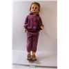 Image 1 : Doll with Purple Pajamas - 35"