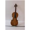 Image 1 : Violin Missing Tail Piece and Strings - Possibly Stradivarius Replica (Inside Tag Pictured) - 24"H