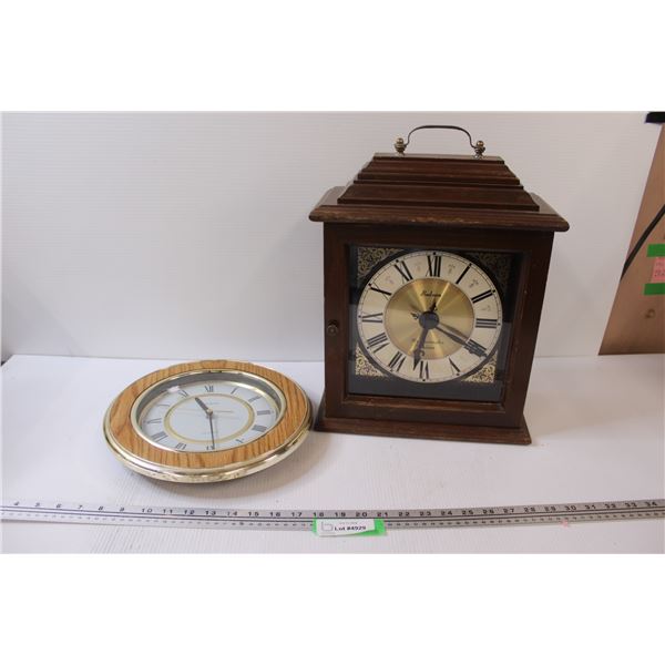 (2) Clocks - (1) is Mantle, Both As Is