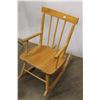 Image 3 : *Vintage Children's Rocking Chair w/ Vintage High Chair - Both As Is