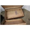 Image 5 : *(2) Antique Suit Cases- As Is- Some Wear- 30'' w x 18'' d x 10'' h
