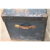 Image 6 : *Antique Steamer Trunk- As Is- Some Wear- 34.5''w x 17''d x 17.5'' h