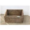Image 1 : *Antique wooden Crate From The Steel Company Of Canada- Some Wear- Some Repair has Been made- 26''w 