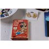 Image 6 : Disney Lot: Minnie Mouse Headband, (2) Mickey Mouse Earrings Sets, Mickey Mouse Bowl, The Three Litt