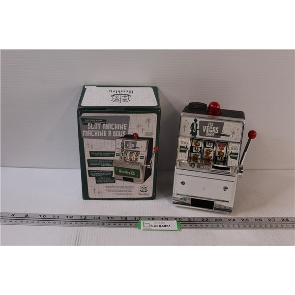 Savings Bank Slot Machine- w/ Box