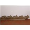 Image 1 : * Pair of Wood Stair Stringers/Braces - 55" Long x 44" Tall