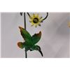 Image 4 : (4) Garden Stake Ornaments: Mushrooms, Birds, Hummingbird