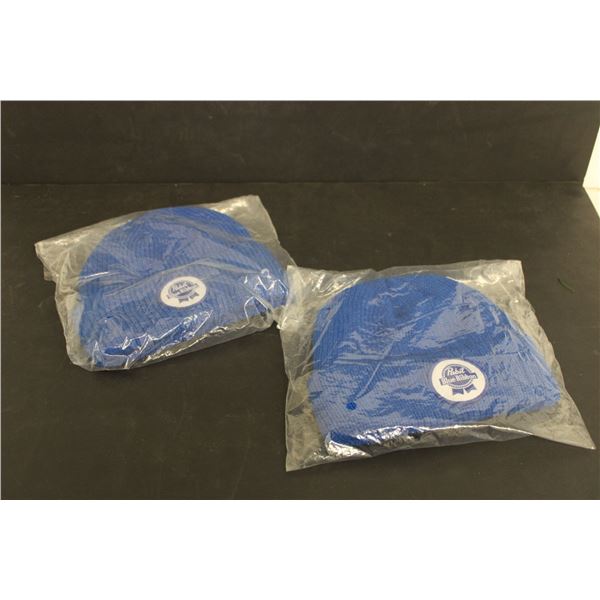 (2) Pabst Blue Ribbon Toques - Sealed