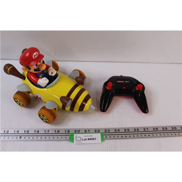 Mario Remote Control Toy - As is - May Need Fresh Batteries