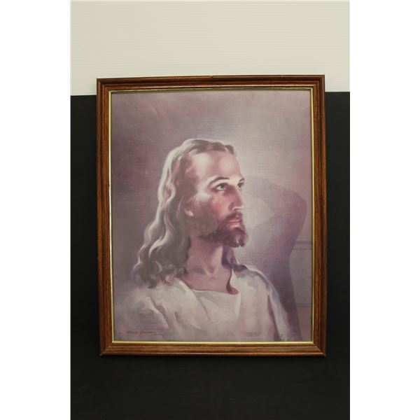 Jesus Christ Picture in Frame - 17.75" x 22"