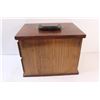 Image 2 : Wooden Sewing Organizer & Storage Carrying Case - 14" x 10" x 11"
