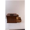 Image 5 : Wooden Sewing Organizer & Storage Carrying Case - 14" x 10" x 11"