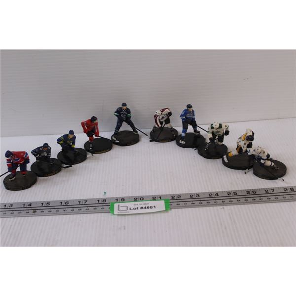 (10) NHL Figurines - Assorted