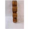 Image 2 : Wooden Wine Rack - 17.5" x 10.5'' x 3.5"
