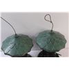 Image 3 : (2) Metal Bird Feeders - 13" Tall
