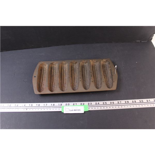 Cast Iron Corn Mold - 12.5" Long