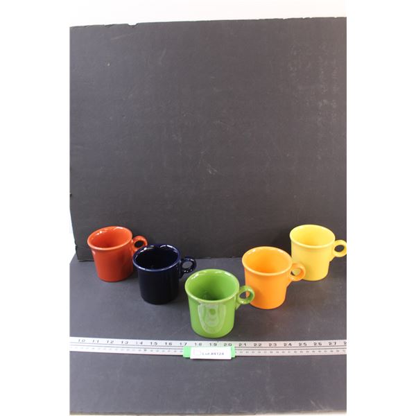 (5) Fiesta Ware Mugs
