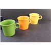 Image 3 : (5) Fiesta Ware Mugs