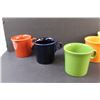 Image 4 : (5) Fiesta Ware Mugs