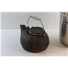 Image 7 : Champagne Bucket and Cast Iron Tea Pot