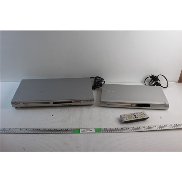Sanyo & Phillips DVD Players - As Is