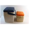 Image 6 : (2) Coleman Coolers 16'' x 15'' & 10'' x 11''