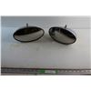 Image 1 : (2) Vintage Vehicle Mirrors 10''