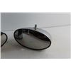 Image 2 : (2) Vintage Vehicle Mirrors 10''