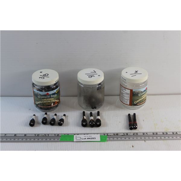 Assorted Milwaukee Drill Bit Drivers