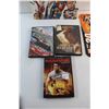 Image 3 : Designer Car Plates, For the Love of Nascar Book and (3) DVD Movies - Marine, Nascar and A Night in 
