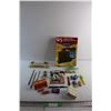 Image 1 : Letter Openers, Measuring Sticks, Leather Hole Punch, Hanging Folders, Pins and Assorted Items