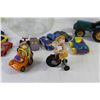 Image 6 : Die Cast Vehicles - Hot Wheel - Maisto - Majorette - Stuffed Toys - Fisher Price Stacking Toy - Die 