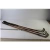 Image 1 : *(3) Vintage Right Hand - Wooden Handled Golf Clubs (Bee Line - Dundee)