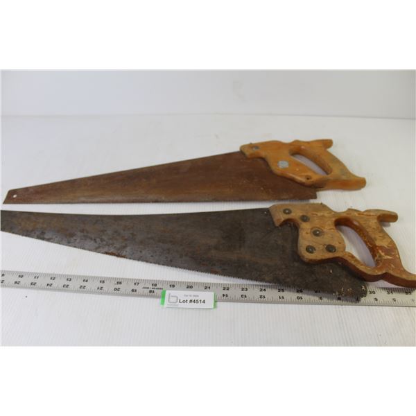 (2) Hand Saws