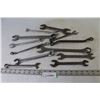 Image 1 : (12) Metric & Standard Wrenches (2 are damaged)