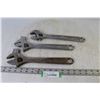 Image 1 : (3) Crescent Wrenches (Gray - Rastall)