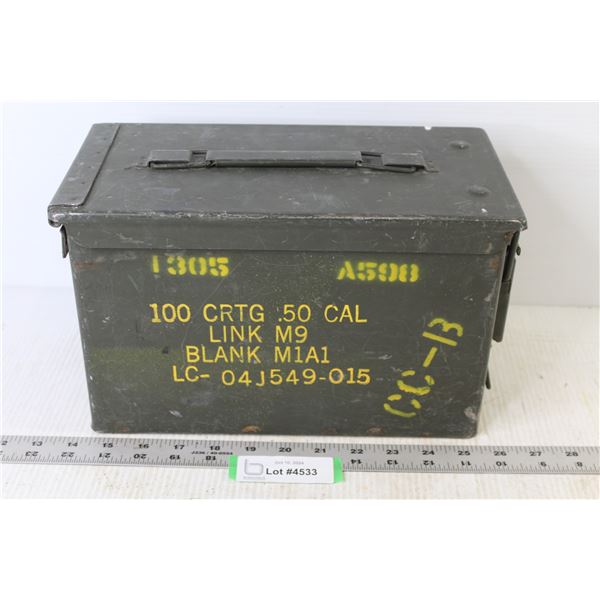.50 Cal Ammo Case