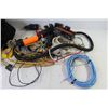 Image 6 : 11' Cable Ties - 6" 6mm Shrink Wrap - DeWalt Tool Bag - Side Cutters - Wire Cutters - Misc. Items