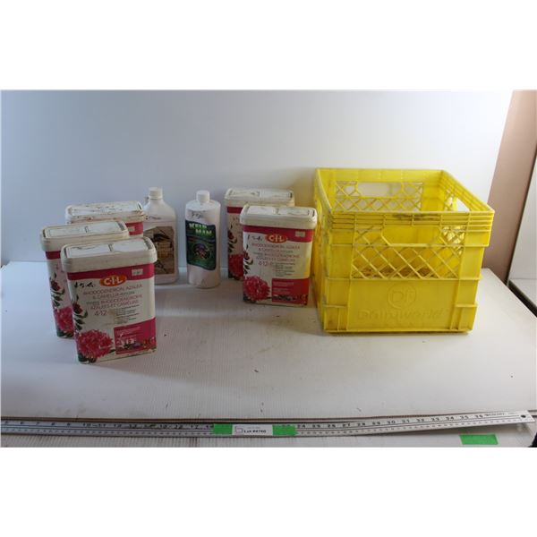 Wood Preservative, Fertilizers and Plastic Crate