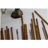 Image 8 : Fondue Sticks, Candle Holders, Tea Pot, Creamer, Nutcrackers and Assorted Items