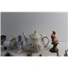 Image 9 : Fondue Sticks, Candle Holders, Tea Pot, Creamer, Nutcrackers and Assorted Items