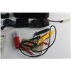 Image 2 : Microscope, Circuit Tester, Battery Chargers, Bag and Assorted Electronics