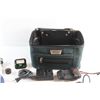 Image 8 : Microscope, Circuit Tester, Battery Chargers, Bag and Assorted Electronics