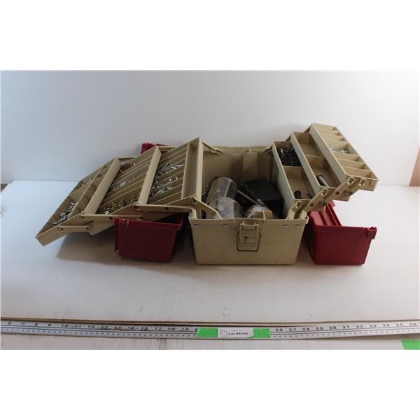 Plano 8606 Tool Box with Assorted Screws & Drill Bits